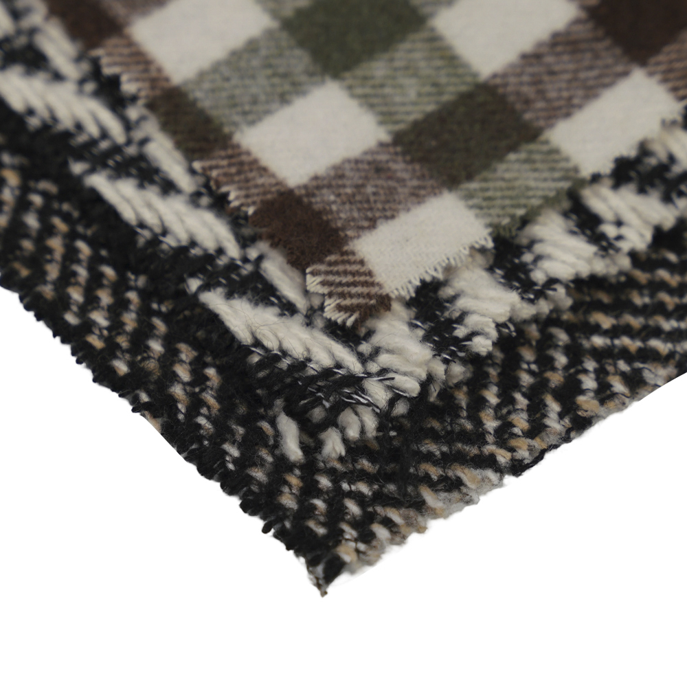 100% أخرى، 720 جرام/متر، كلاسيكي أبيض وأسود، خيوط تويد، ML-70230021-22090