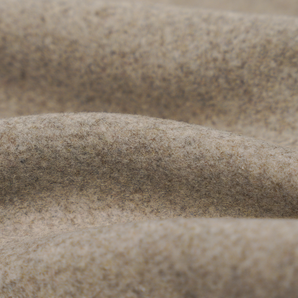 50% صوف، 40% بوليستر، 10% ألياف أخرى، 770 جم/م، معجون فول طبيعي خفيف، قماش تويل ميلتون، ML-0124-4425