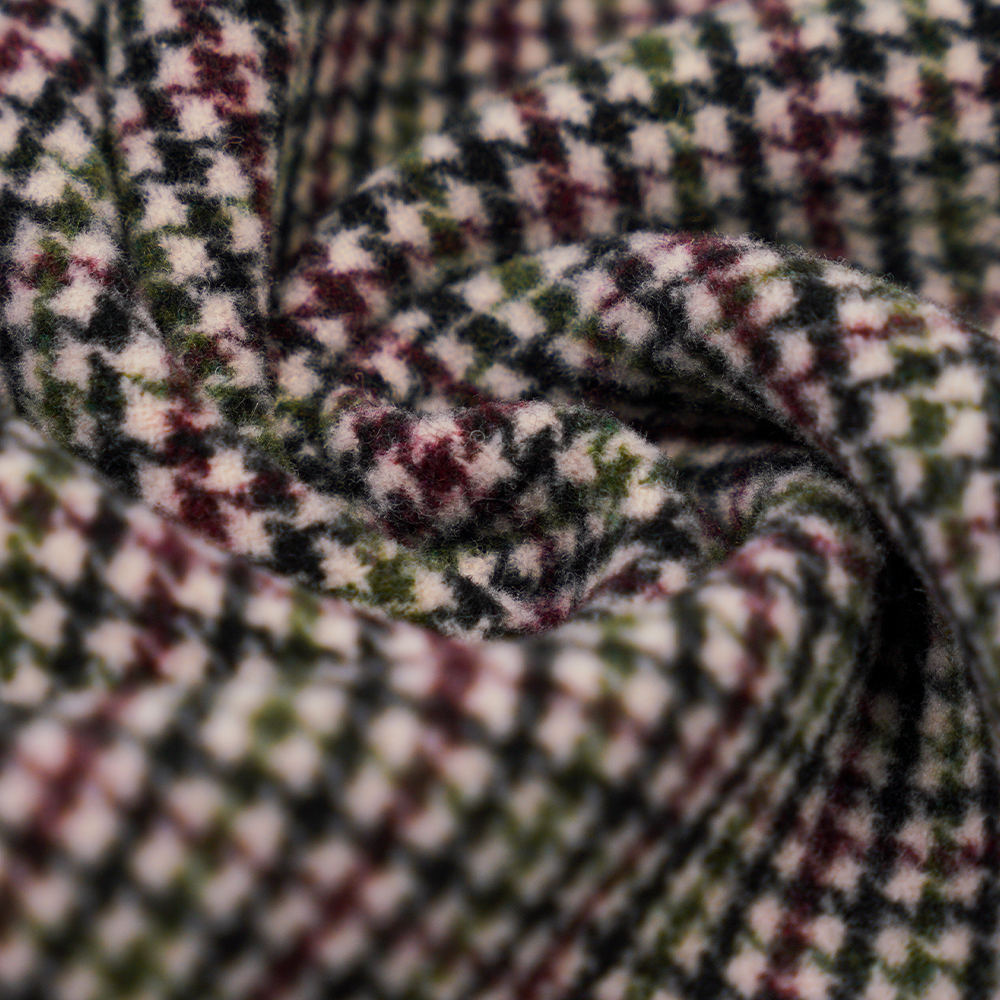 20% صوف، 70% بوليستر، 10% ألياف أخرى، 800 جم/م، فحص الألوان، قماش مخملي مزدوج الجوانب، ML-4400-3