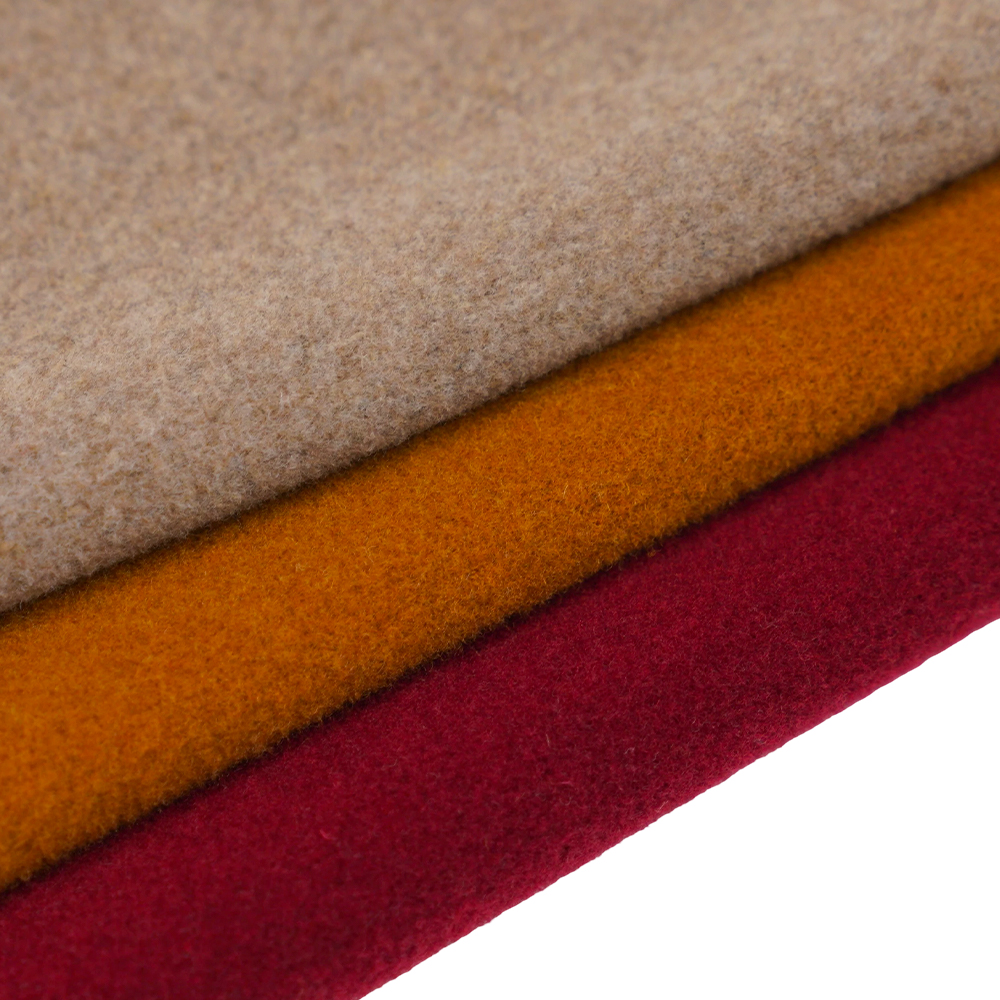 50% صوف، 50% ألياف أخرى، 750 جرام/متر، جملي أصفر، قماش مخملي، ML-DALAN-D